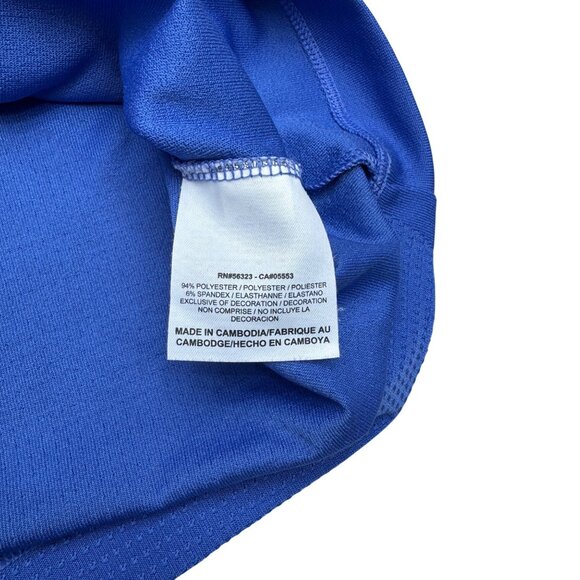 Nike Golf Dri-Fit Men's 1/4 Zip Blue Mock Neck LS Pullover, Size  XXL - Picture 4 of 7